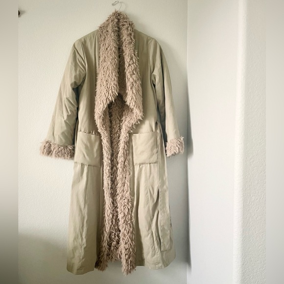 SPELL | Eagleback Duster Coat Khaki Eagle S/M - Picture 4 of 11